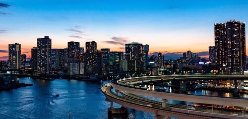 ponte arcobaleno Giappone