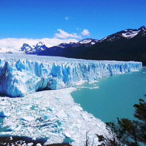 panorama ghiacciato Patagonia