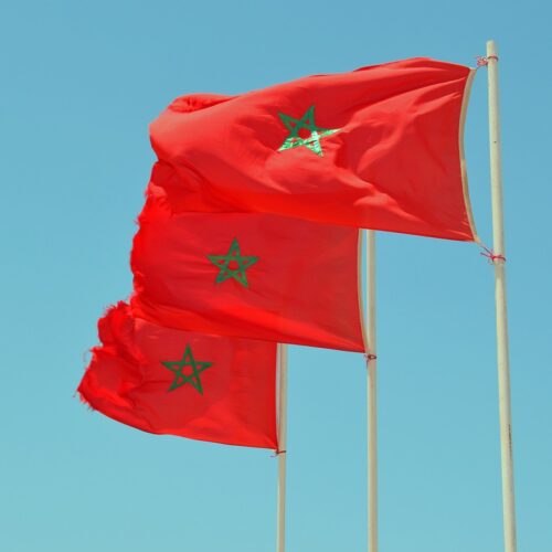 bandiera del Marocco